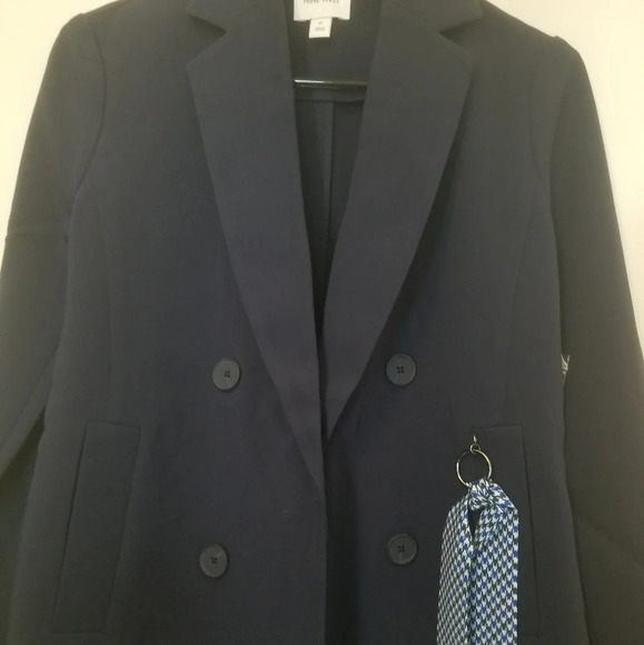 Nine West Handkerchief-Detailed Blazer NWT - Picture 7 of 8